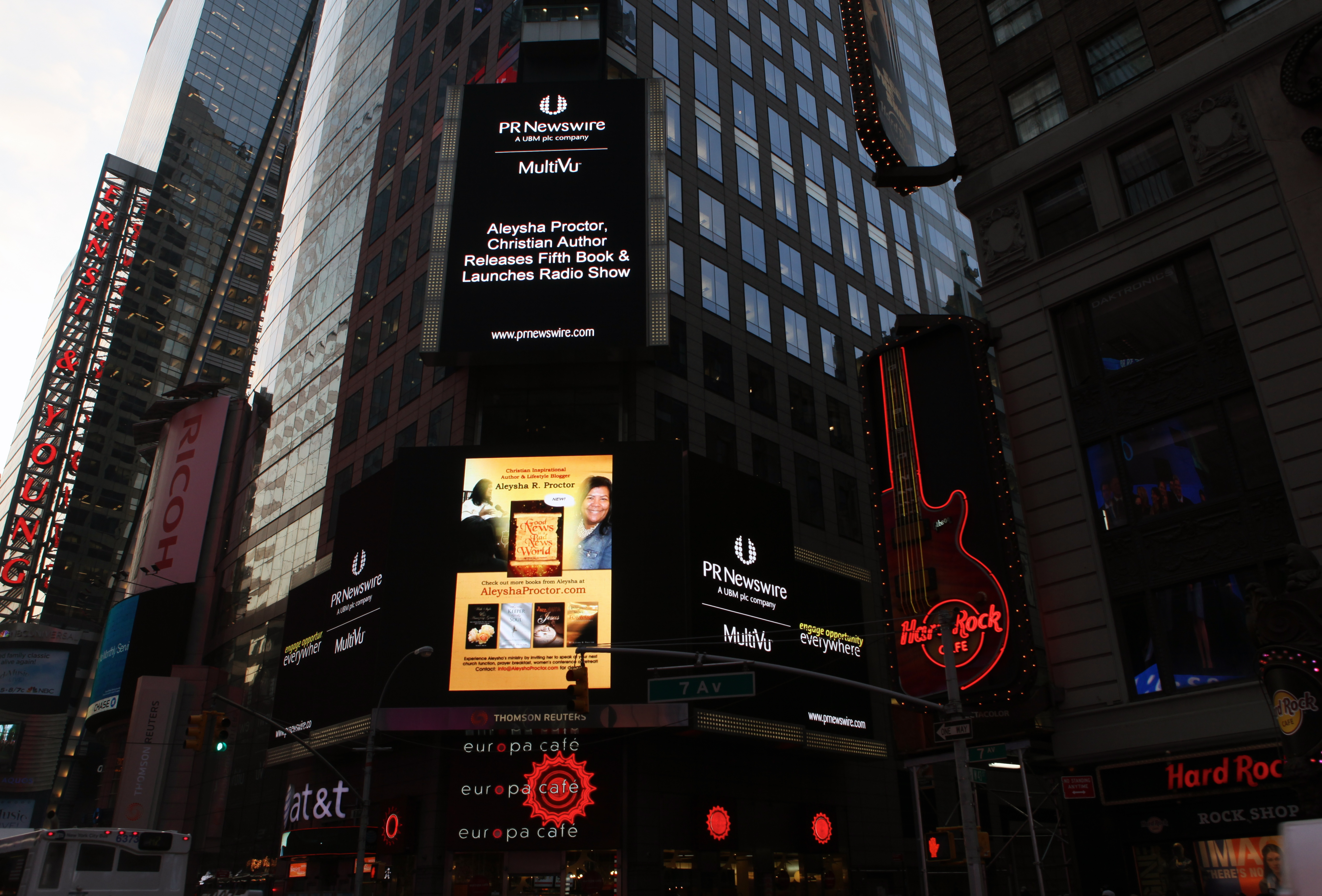 Featured ON Times Square!!